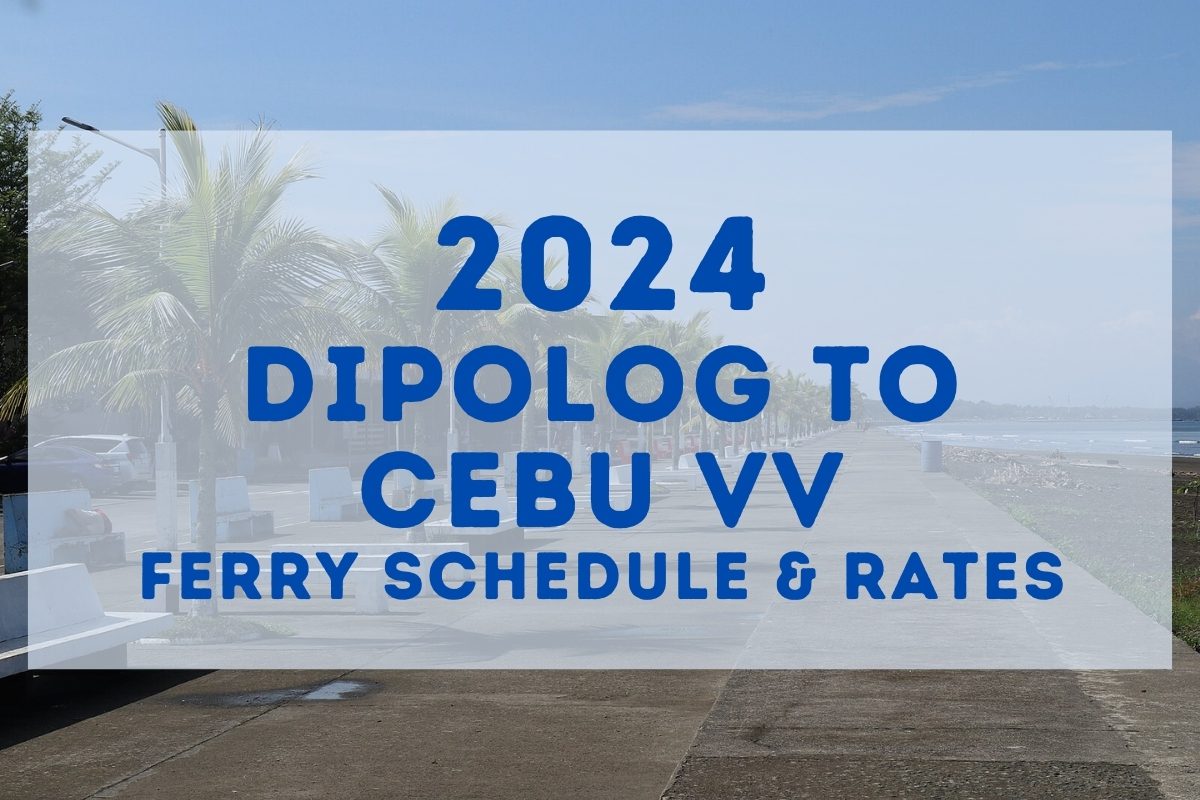 travel schedule from cebu to dipolog